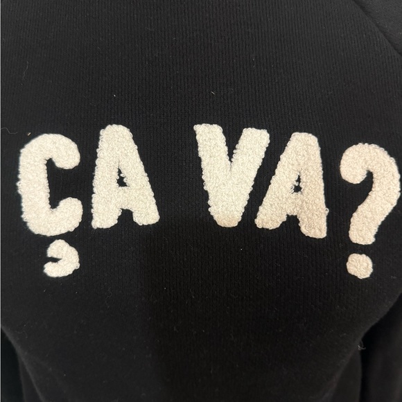 Whistles black CA VA logo sweatshirt - XS - Picture 2 of 5